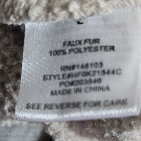 Hippie Rose Cream Sherpa Jacket - Picture 4 of 4